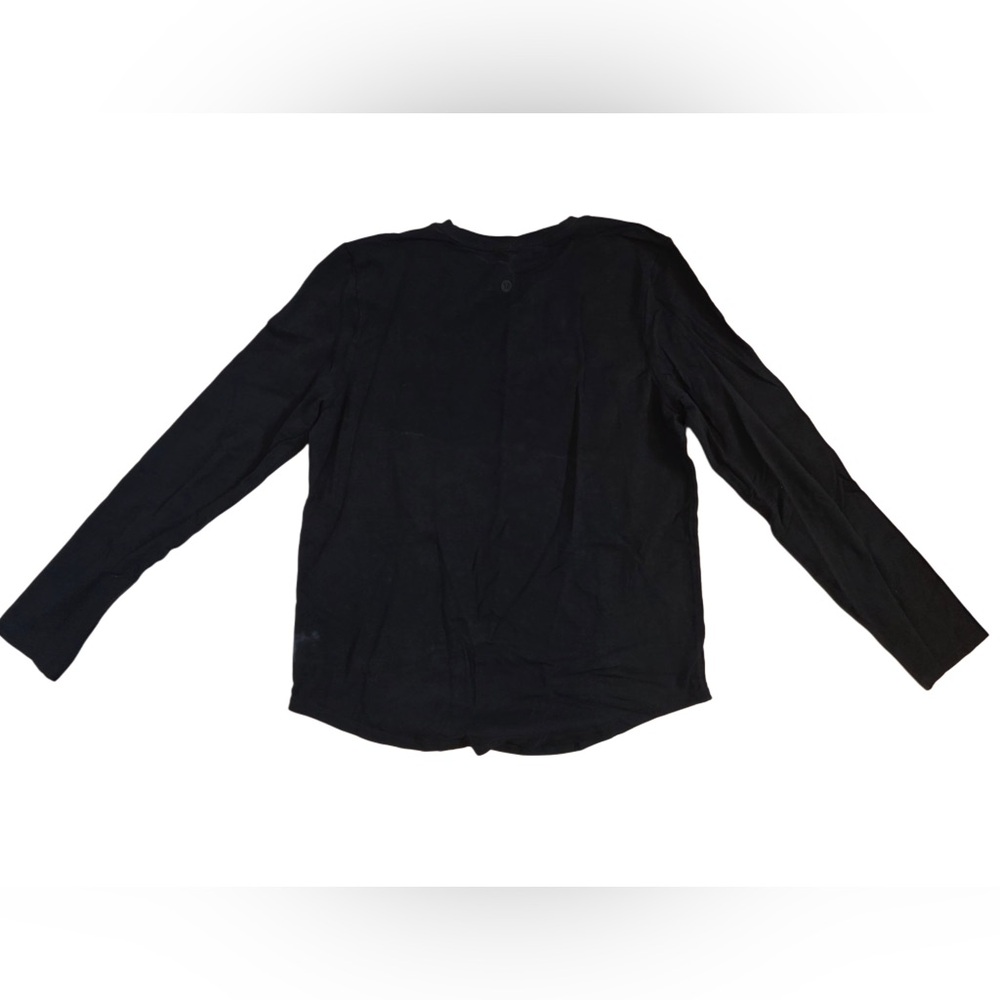 Lululemon Athletica Black Long Sleeve Top